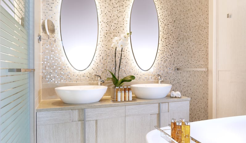 Ikos Dassia-Deluxe Two Bedroom Suite Sea View Bathroom_15283